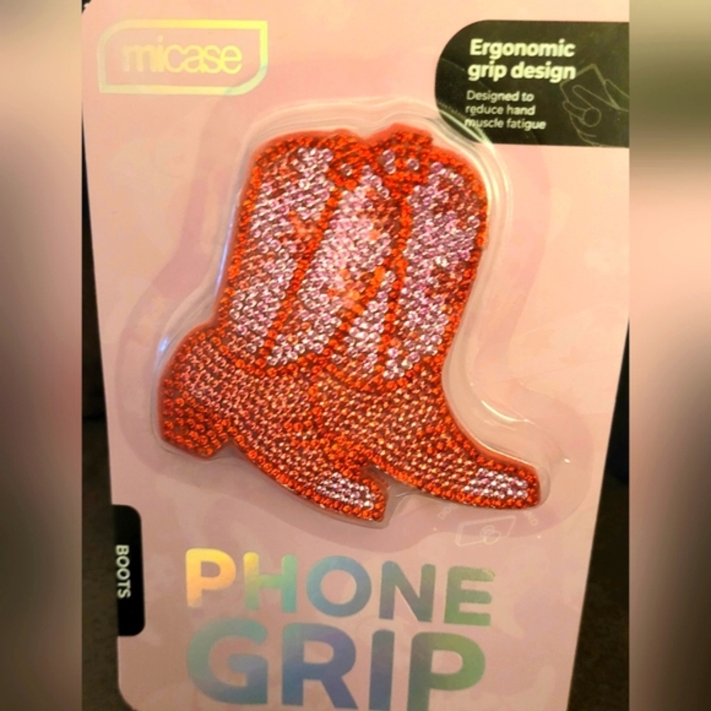 COWBOY BOOTS PHONE GRIP